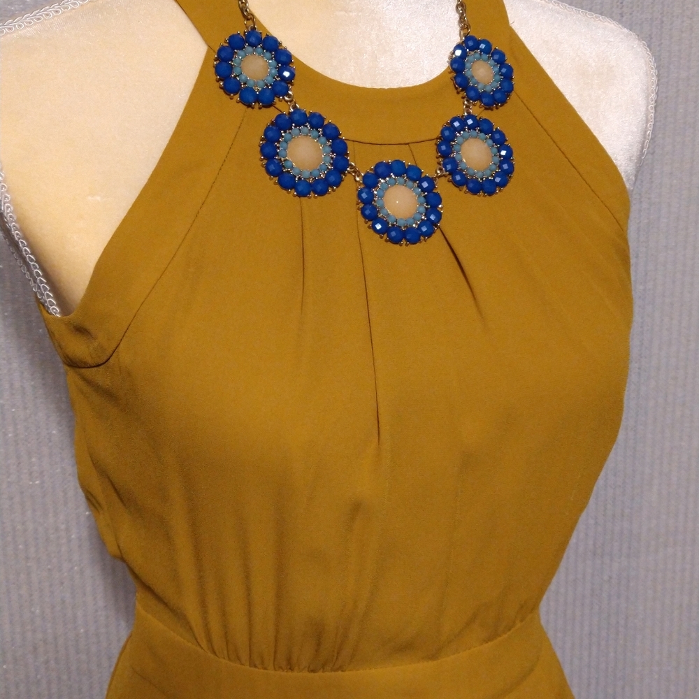 Statement Necklace Beautiful Blue - image 5
